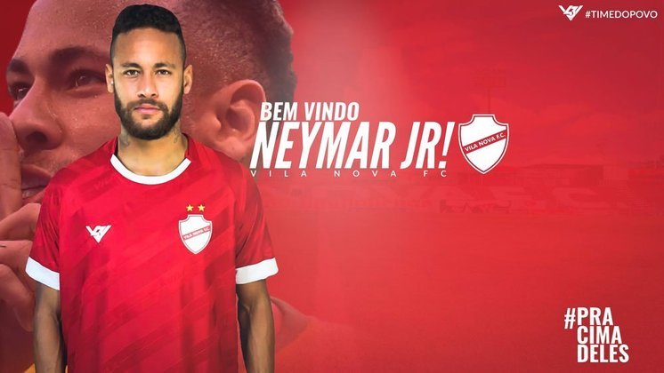 A torcida do Vila Nova também sonha com Neymar. Seria um bom reforço na luta contra o rebaixamento na Série B?