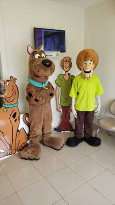 A vacina contra a influenza é indicada para todas as pessoas a partir de seis meses de idade. Para estimular a garotada, a campanha do Shopping Tijuca, no Rio, lançou mão - logo na chegada - de Scooby Doo e Salsicha. 