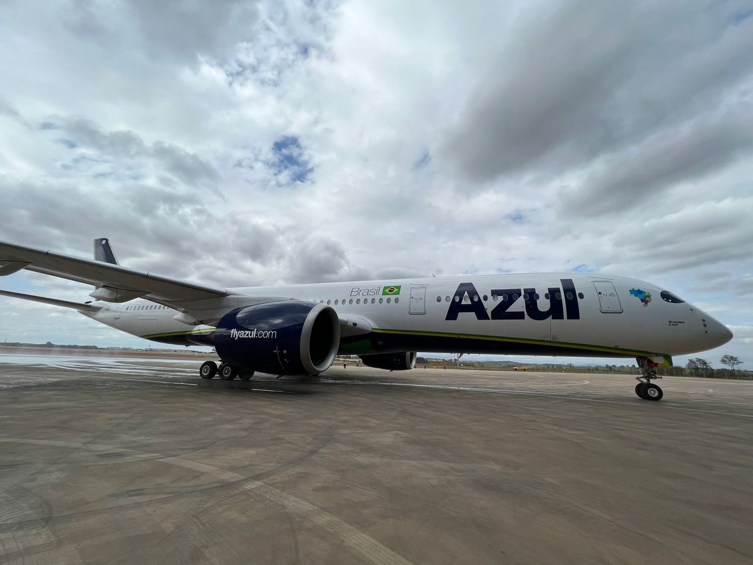 A350 da Azul: conectividade internacional
