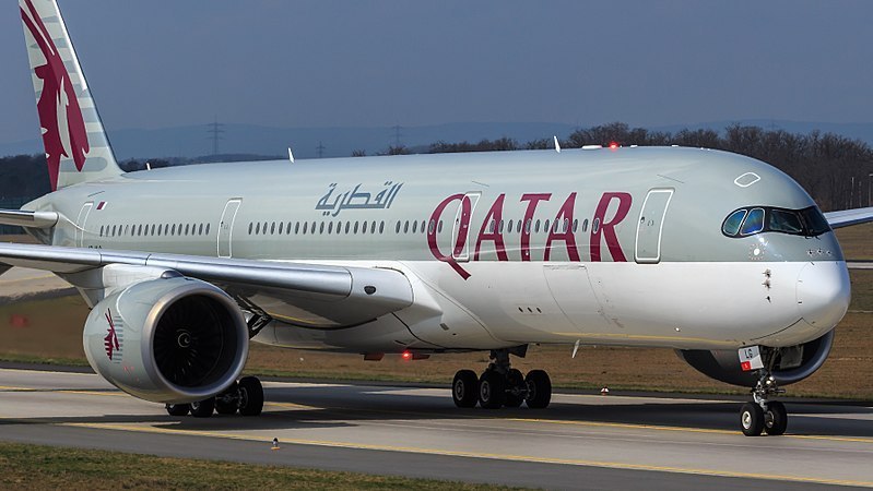 A350 da Qatar Airways: disputa milionária com a Airbus