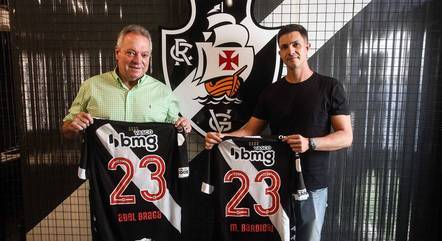 Abel Braga, diretor técnico, e Maurício Barbieri, treinador do Vasco