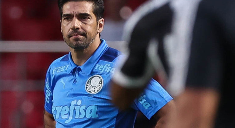 Abel Ferreira em partida pelo Palmeiras