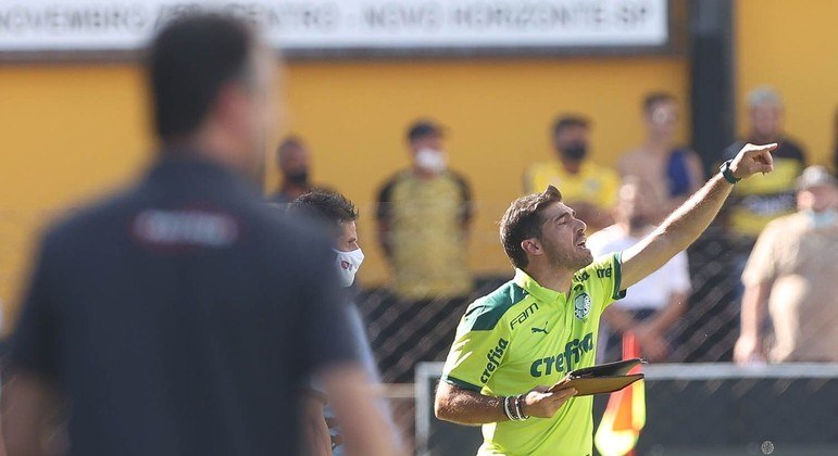 Abel Ferreira gostou das adversidades enfrentadas pelo Palmeiras em Novo Horizonte