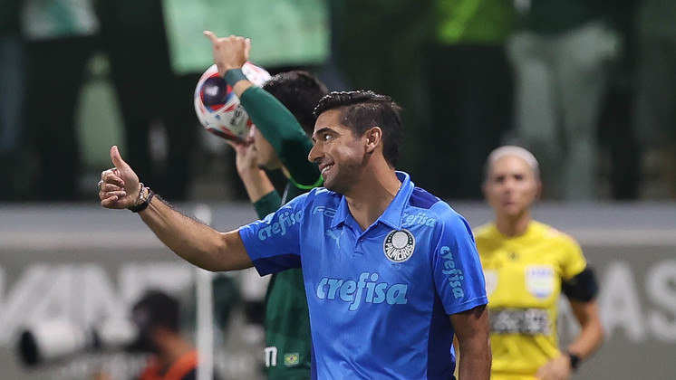 Abel Ferreira em partida pelo Palmeiras