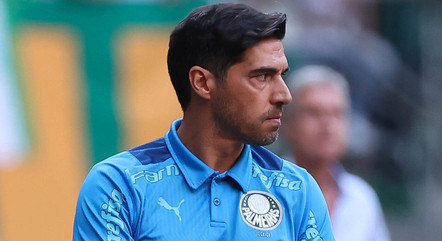 Abel Ferreira em partida pelo Palmeiras