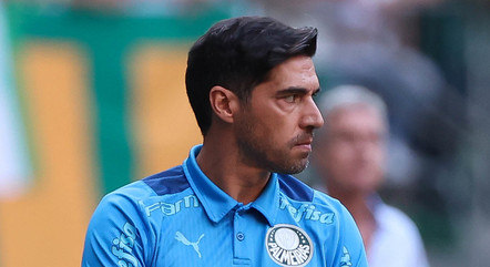 Abel Ferreira em partida pelo Palmeiras