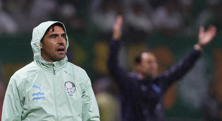 Abel Ferreira em partida pelo Palmeiras