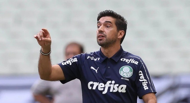 Abel Ferreira no comando do Palmeiras