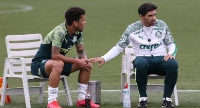 Abel Ferreira e Marcos Rocha - Palmeiras