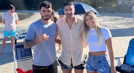 Fãs aproveitaram para tietar Abel Ferreira