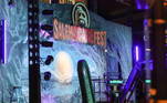 Mais detalhes do parque de diversões montado para as gravações de Abracadabra 2 em Newport, nos Estados Unidos