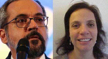 O ex-ministro Abraham Weintraub e a mulher, Daniela