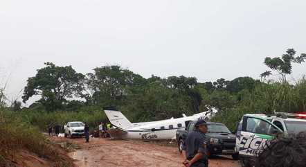Avião que caiu em Barcelos, no Amazonas
