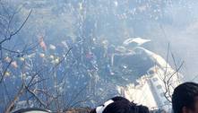 Acidente de avião no Nepal deixa pelo menos 67 pessoas mortas