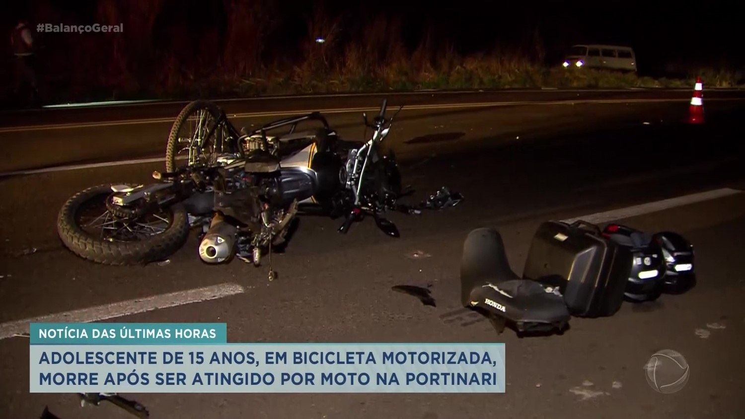 Jovem de 17 anos morre após acidente com bicicleta motorizada na MGC-259,  em Curvelo, Grande Minas