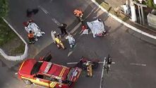 Acidente entre motos deixa dois feridos na zona sul de São Paulo