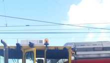 Acidente entre trens do Metrô e caminhão deixa feridos em Salvador