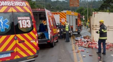 Acidente deixa ferido em SP
