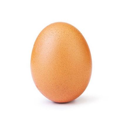 Acontece que um usuário anônimo resolveu lançar um desafio e publicou a foto de um ovo com a seguinte legenda: 
