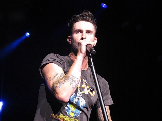 ADAM LEVINE - Músico americano, vocalista e guitarrista da banda Maroon 5. Nascido em 18/3/1979 em Los Angeles, na Califórnia. 