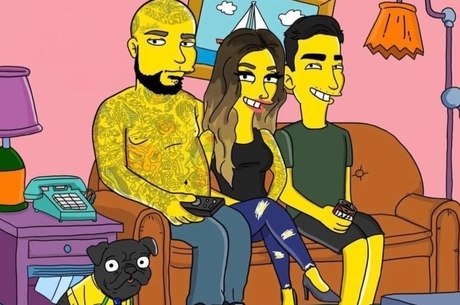 Família Rosa como desenho dos Simpsons