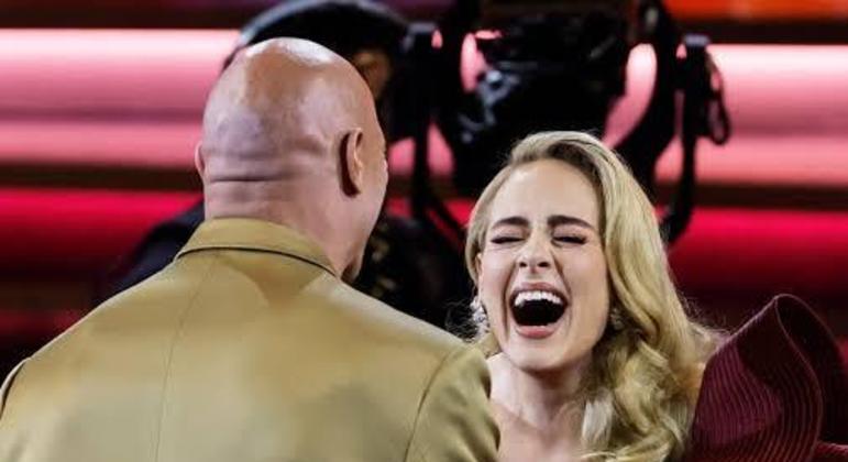 Adele e The Rock