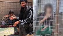 Afegãs são mantidas em gaiolas devido a doença neurológica 