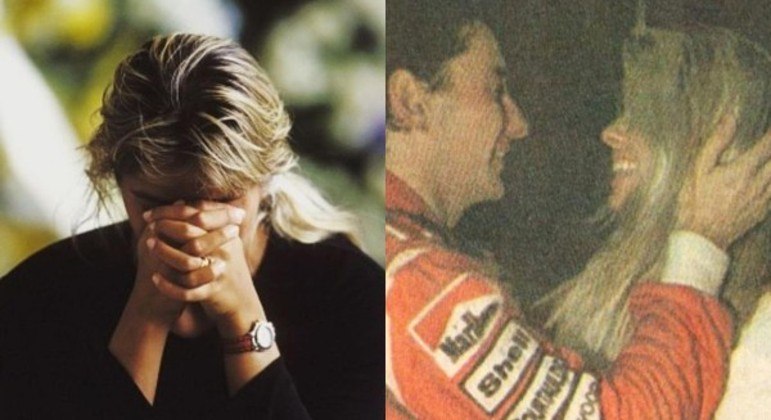 Galisteu e Senna viveram uma história de amor de aproximadamente 18 meses