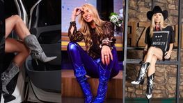 Inspire-se em quinze botas icônicas de Adriane Galisteu em A Fazenda; confira (Reprodução/Instagram)