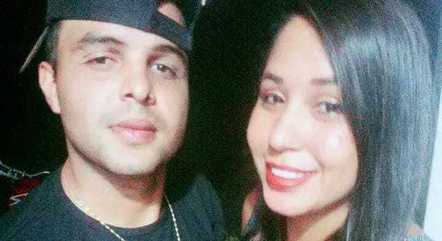 Josmar Junio Santos (suspeito) e Adrielly Thauana Pereira (vítima)