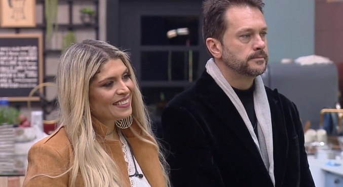 Casal Adryana e Albert  ficou em terceiro lugar no reality