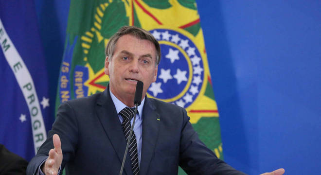 O presidente Jair Bolsonaro, que decretou GLO no Ceará