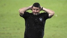'É um dia de dor', diz técnico após rebaixamento do Botafogo