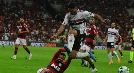 Flamengo e São Paulo ficaram no empate pelo Brasileirão