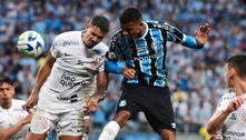 Corinthians supera expulsão no início, vence o Grêmio e encaminha permanência na elite 