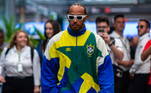 E nesta sexta-feira (3), foi a vez do heptacampeã homenagear a seleção brasileira