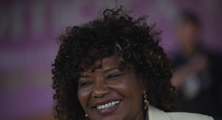 A futura ministra da Cultura, Margareth Menezes