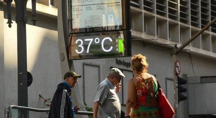 Temperaturas estão batendo recordes