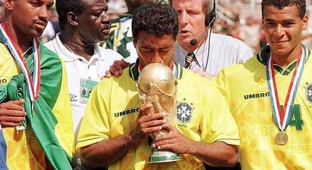 Romário foi o principal jogador do Brasil na Copa de 1994, nos EUA