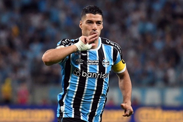 Para alegria dos gremistas Luisito fez o primeiro gol do Grêmio contra o Vasco, de chapa e de fora da área