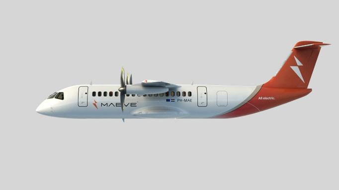 Aeronave Maeve 01 permite que mais de 44 passageiros viajem em um alcance acima de 460km