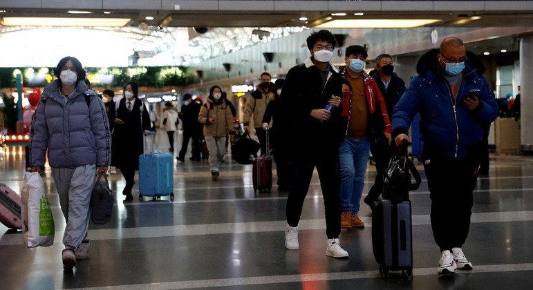 Países estão impondo restrições ao desembarque de viajantes da China