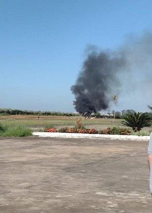 Fogo foi extinto pelo Corpo de Bombeiros