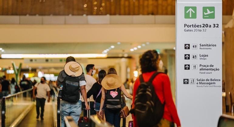 Mais de 1 milhão de pessoas passaram pelo Aeroporto Internacional de Brasília em setembro
