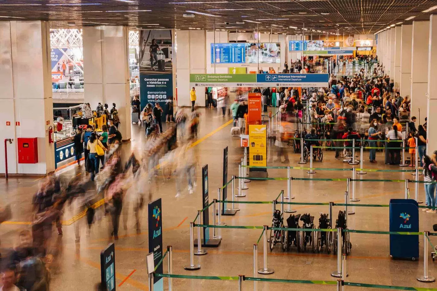 Aeroporto de Brasília: primeiro trimestre com 3,5 milhões de passageiros