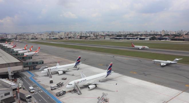 Pista principal do aeroporto de Congonhas será interditada para reformas