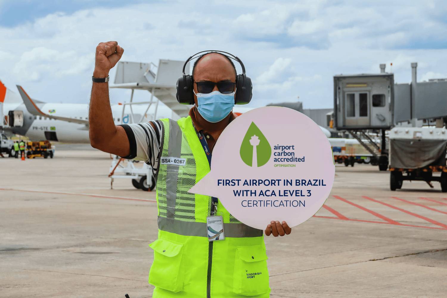 Aeroporto de Salvador: acreditação internacional em carbono nível III 