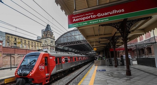 Começa a circular o Trem entre Brás até o aeroporto de Guarulhos
