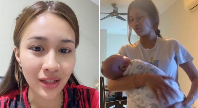 A influenciadora Afiqah Hasanah está assustada após problemas com uma amiga
