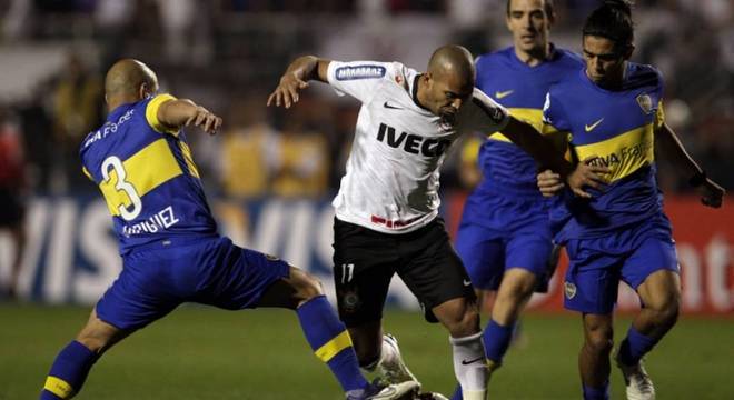 2012 - Final da Libertadores. Corinthians campeão.
Ida: Boca Juniors 1 x 1 Corinthians
Volta: Corinthians 2 x 0 Boca Juniors